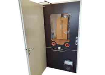 Light weight counter door for uncontaminated contact!